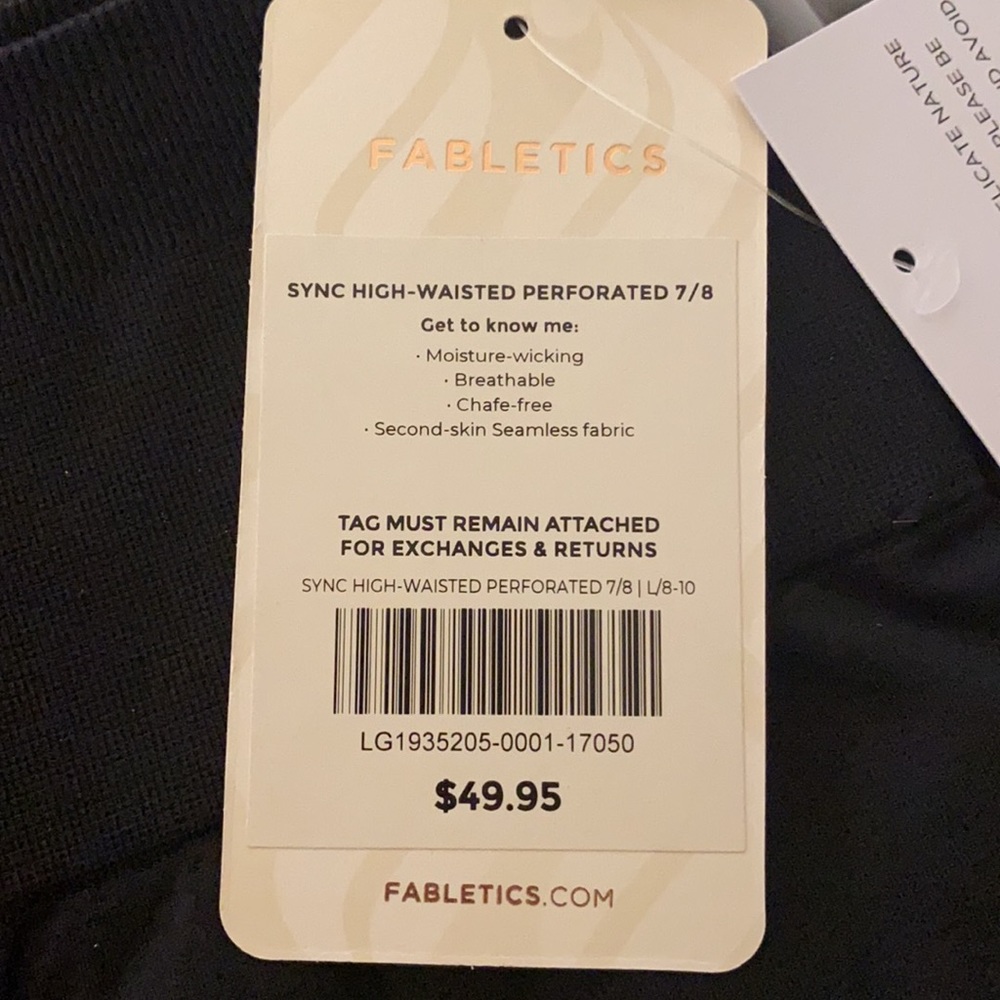 Fabletics Perforated Leggings - Picture 5 of 8
